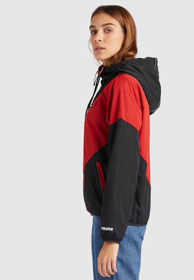 AKAMU - Chaqueta fina - black/red Khujo AKAMU - Chaqueta Fina - Black/red, Mujer -Ofertas KHUJO Tienda 6054dcbf41034ab5a87372a60bc56669