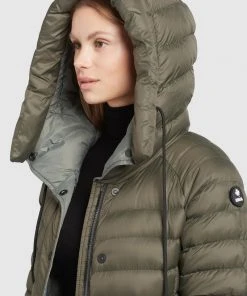 Khujo NIANA2 SHINE - Abrigo De Invierno - Dunkeloliv, Mujer 6 Khujo NIANA2 SHINE - Abrigo De Invierno - Dunkeloliv, Mujer -Ofertas KHUJO Tienda 6084eab6e79a4953bc0753108fecd429