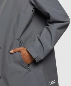 Khujo ARTISA - Parka - Graublau, Mujer -Ofertas KHUJO Tienda 628528826caf47c9b856ed711faf3e88