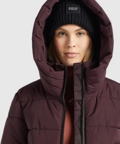 Khujo NAVASSA - Abrigo De Invierno - Weinrot, Mujer 3 Khujo NAVASSA - Abrigo De Invierno - Weinrot, Mujer -Ofertas KHUJO Tienda 62e0a80213504aef96b2b9752504167d