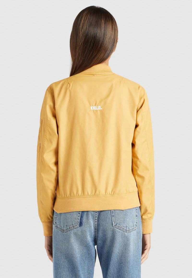 KALIA - Chaquetas bomber - beige/yellow Khujo KALIA - Chaquetas Bomber - Beige/yellow, Mujer -Ofertas KHUJO Tienda 63f17aa06c004b8e8d665ffba3091653