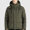 Khujo BUNKER - Chaqueta De Invierno - Oliv, Hombre