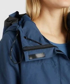 Khujo LUIZA - Chaqueta Fina - Blue, Mujer -Ofertas KHUJO Tienda 68591d14d5f746e69b22bc37ee6e048c