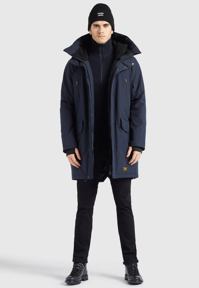 LUTHER - Abrigo de invierno - dunkelblau Khujo LUTHER - Abrigo De Invierno - Dunkelblau, Hombre -Ofertas KHUJO Tienda 68bcb8e2dbab4d1eba852ee72c8c5cab