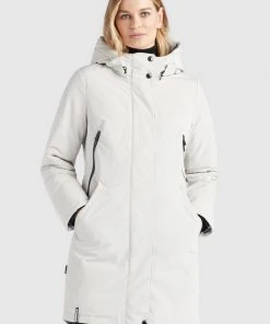 Khujo CHARLYN - Abrigo De Invierno - Beige, Mujer