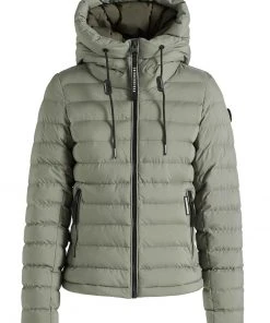 Khujo LOVINA MATT - Chaqueta De Entretiempo - Graugrün, Mujer 6 Khujo LOVINA MATT - Chaqueta De Entretiempo - Graugrün, Mujer -Ofertas KHUJO Tienda 6a5587e8f6444bb9b58d36359b7e38c6