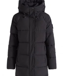 Khujo DORASI - Abrigo De Invierno - Schwarz, Mujer -Ofertas KHUJO Tienda 6aa41e7bcb714592836e37fdeeaf49d3