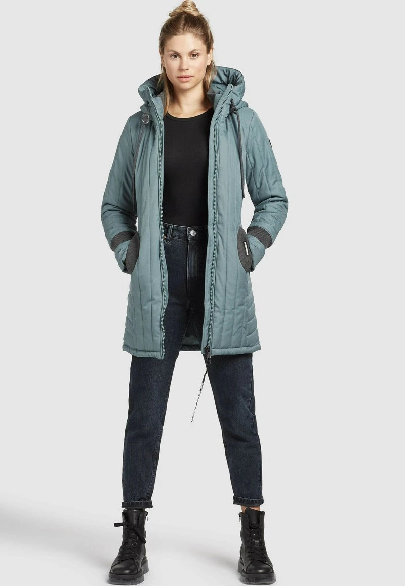 JERRY PRIME5 STRUCTURED - Abrigo de invierno - blaugrau Khujo JERRY PRIME5 STRUCTURED - Abrigo De Invierno - Blaugrau, Mujer -Ofertas KHUJO Tienda 6ab68b2ca6884ebe8a50c57595854b1f