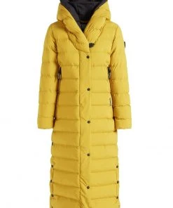 Khujo DIWANA MATT - Abrigo De Invierno - Gelb, Mujer -Ofertas KHUJO Tienda 6c993d4a77a64022b68cfae07f841cf9