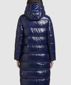 Khujo CORINNA SHINY - Abrigo De Invierno - Dunkelblau Glänzend, Mujer 2 Khujo CORINNA SHINY - Abrigo De Invierno - Dunkelblau Glänzend, Mujer -Ofertas KHUJO Tienda 6df23a099dc64ce6bcbef2e55048aa6e