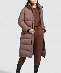 Khujo CORINNA MATT - Abrigo De Invierno - Altrosa, Mujer -Ofertas KHUJO Tienda 6e72c079e9a5427fa67124d0ed8fdbed