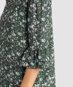 Khujo FREMA - Vestido Informal - Green, Mujer -Ofertas KHUJO Tienda 6e802416d63c4f8d9ae9dda6d20c3dcc