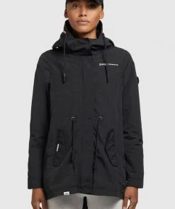 Khujo CAIMA - Parka - Schwarz, Mujer