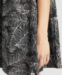 Khujo IOCASTE - Vestido Ligero - Schwarz Gemustert, Mujer -Ofertas KHUJO Tienda 6eb0762670774cfd965ba2b675c9c1a9