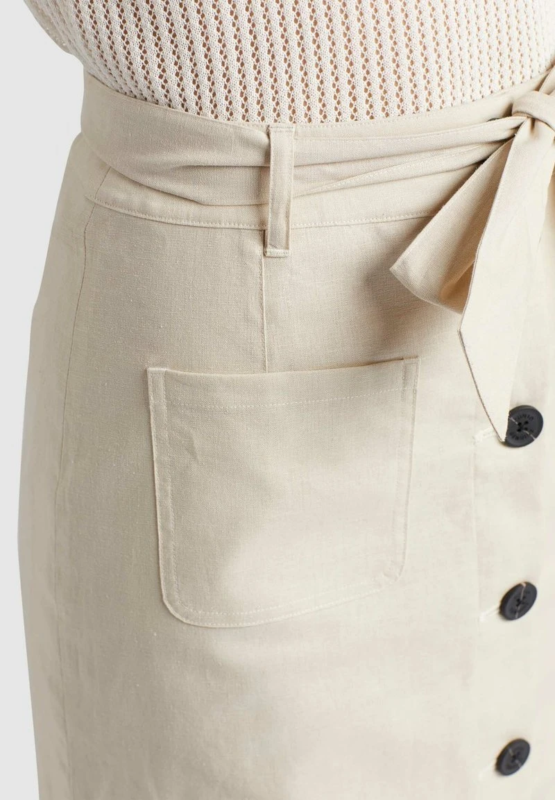 VARSHA - Falda acampanada - beige Khujo VARSHA - Falda Acampanada - Beige, Mujer -Ofertas KHUJO Tienda 6eb12f45072f45189562890a6722accf