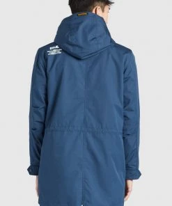 Khujo SPECTER - Parka - Blue Denim, Hombre -Ofertas KHUJO Tienda 6eda9556bac44babae922a8d57ac826e