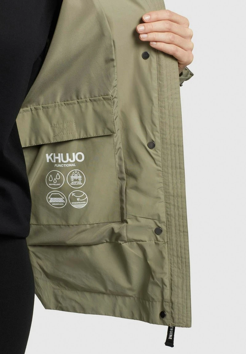 KAYA - Chaqueta outdoor - graugrün Khujo KAYA - Chaqueta Outdoor - Graugrün, Mujer -Ofertas KHUJO Tienda 6f60eadd8e7d47b98d8ce4356d682320