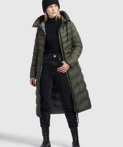 Khujo INGRAM SHINE - Abrigo De Invierno - Dunkeloliv, Mujer 3 Khujo INGRAM SHINE - Abrigo De Invierno - Dunkeloliv, Mujer -Ofertas KHUJO Tienda 6fbd1aa51d184bf383e9200348fbb2e9