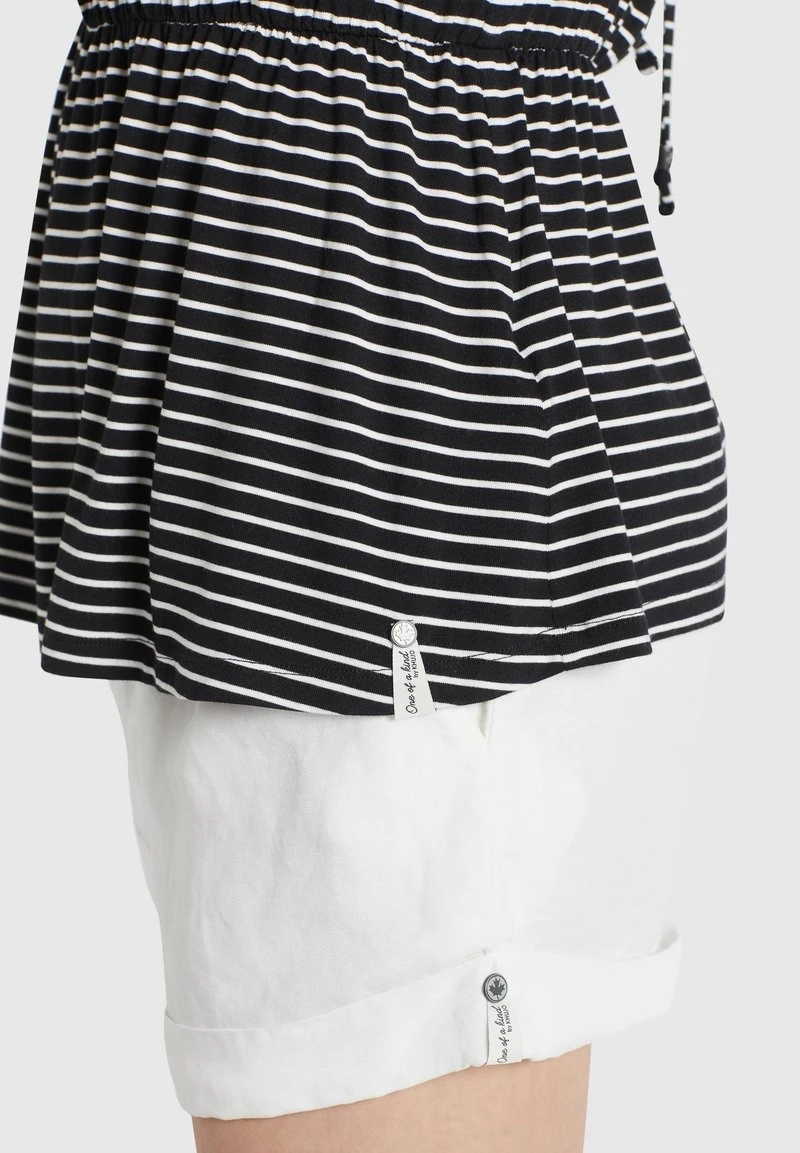 VALDA - Top - schwarz-weiß gestreift Khujo VALDA - Top - Schwarz-weiß Gestreift, Mujer -Ofertas KHUJO Tienda 6fcd2357017f43d19864bb14161047bd