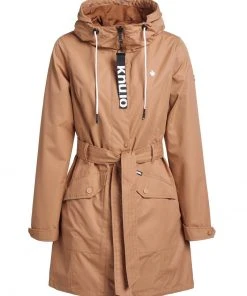 Khujo LAUREN - Gabardina - Toffee, Mujer -Ofertas KHUJO Tienda 70715654297d4625b99b6a8475b08985