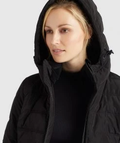 Khujo FAYONA - Chaqueta De Invierno - Black, Mujer -Ofertas KHUJO Tienda 7104dac5769845179830b11122ef8b15