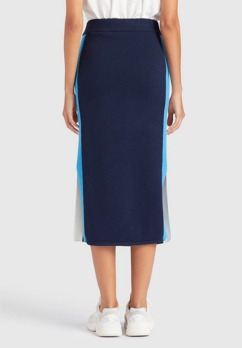 ROCK PRATA - Falda de tubo - blue/white Khujo ROCK PRATA - Falda De Tubo - Blue/white, Mujer -Ofertas KHUJO Tienda 72fef35f8ece405b97fec630ea4cc7e8