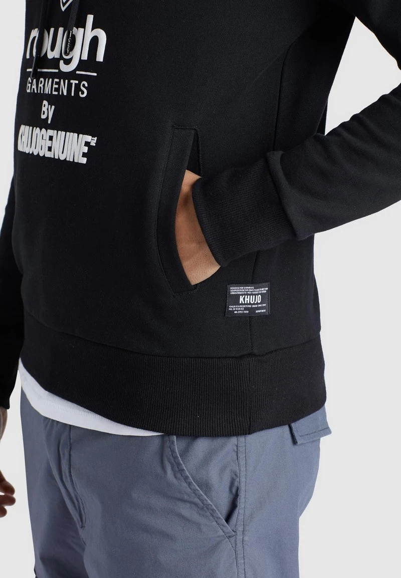 Khujo WILBUR STANDARD - Jersey Con Capucha - Schwarz, Hombre 6 Khujo WILBUR STANDARD - Jersey Con Capucha - Schwarz, Hombre - Imagen 6