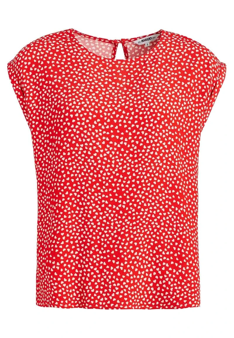 VIDA - Blusa - rot Khujo VIDA - Blusa - Rot, Mujer -Ofertas KHUJO Tienda 73fb4bd663f14d7bbc4cbb5d5f0dd2b2