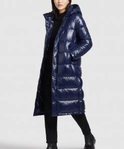 Khujo CORINNA SHINY - Abrigo De Invierno - Dunkelblau Glänzend, Mujer 3 Khujo CORINNA SHINY - Abrigo De Invierno - Dunkelblau Glänzend, Mujer -Ofertas KHUJO Tienda 74a012846b874749b5608f9332975d11