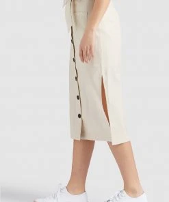 Khujo VARSHA - Falda Acampanada - Beige, Mujer 3 Khujo VARSHA - Falda Acampanada - Beige, Mujer -Ofertas KHUJO Tienda 76233f2244064f10b2506c13211de305