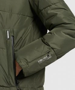 Khujo SOULANI - Abrigo De Invierno - Dunkeloliv, Mujer -Ofertas KHUJO Tienda 766c9e40e3c1494496deac7bf20f98c0