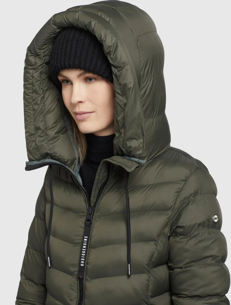 INGRAM SHINE - Abrigo de invierno - dunkeloliv Khujo INGRAM SHINE - Abrigo De Invierno - Dunkeloliv, Mujer -Ofertas KHUJO Tienda 76c355f13a5344d0b1314fac59e686c5