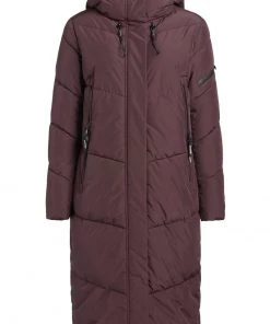 Khujo SONJE3 - Abrigo De Invierno - Weinrot, Mujer -Ofertas KHUJO Tienda 77970c33b7ad45168c476515ce4b39d2
