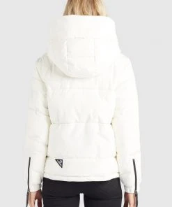 Khujo ESILA - Chaqueta De Invierno - Naturweiß, Mujer -Ofertas KHUJO Tienda 795989e19bab45f99eae66f53e7bb063