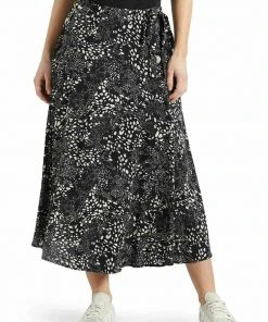 Khujo HEPKE - Falda Acampanada - Schwarz-weiß Gemustert, Mujer 5 Khujo HEPKE - Falda Acampanada - Schwarz-weiß Gemustert, Mujer -Ofertas KHUJO Tienda 7a20a9ae034d4dab979bb027db02dfc1