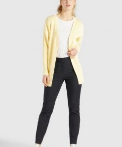 Khujo LADDY - Chaqueta De Punto - Hellgelb, Mujer -Ofertas KHUJO Tienda 7a3a3b1c73cd47d5ace34759e09c390b