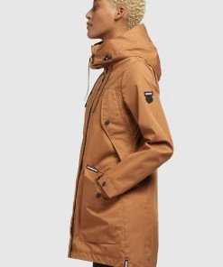 Khujo AIRA2 - Parka - Toffee, Mujer -Ofertas KHUJO Tienda 7af154d07bca45cb97df124fc250de56
