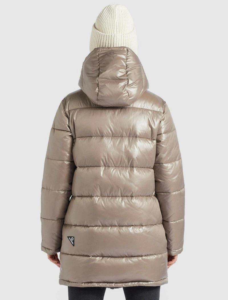 WENCKE SHINY - Abrigo de invierno - taupe glänzend Khujo WENCKE SHINY - Abrigo De Invierno - Taupe Glänzend, Mujer -Ofertas KHUJO Tienda 7b95b488b2e0474f88e44bdab284d69d