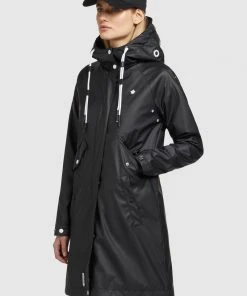 Khujo HALFA - Parka - Schwarz, Mujer -Ofertas KHUJO Tienda 7bc0e77b1c0a4bda866c971b25072b38