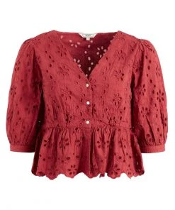 Khujo GALILEA - Blusa - Rotbraun, Mujer -Ofertas KHUJO Tienda 7c5501a79e7748c5997bfcab3beb5463