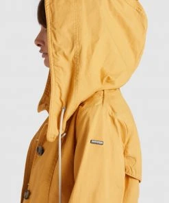 Khujo ANAYA - Parka - Ochre, Mujer -Ofertas KHUJO Tienda 7daa6c2f402a4e888fe9e11121fd9470