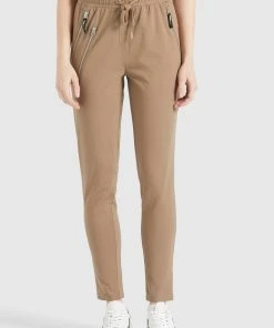 Khujo LYNDSY - Pantalones Deportivos - Khaki, Mujer
