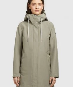 Khujo ARTISA - Parka - Graugrün, Mujer