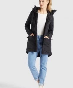 Khujo AIRA - Parka - Schwarz, Mujer -Ofertas KHUJO Tienda 7efcb39ab9374f9494c9610d0cd6c5a1