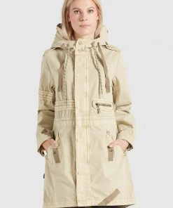 Khujo BANELE - Parka - Camel, Mujer