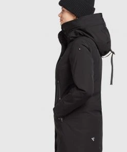 Khujo VIONA2 - Abrigo De Invierno - Schwarz, Mujer -Ofertas KHUJO Tienda 81679605e5b04704a82394bb9a9996b8