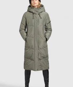Khujo SONJE3 - Abrigo De Invierno - Mint, Mujer