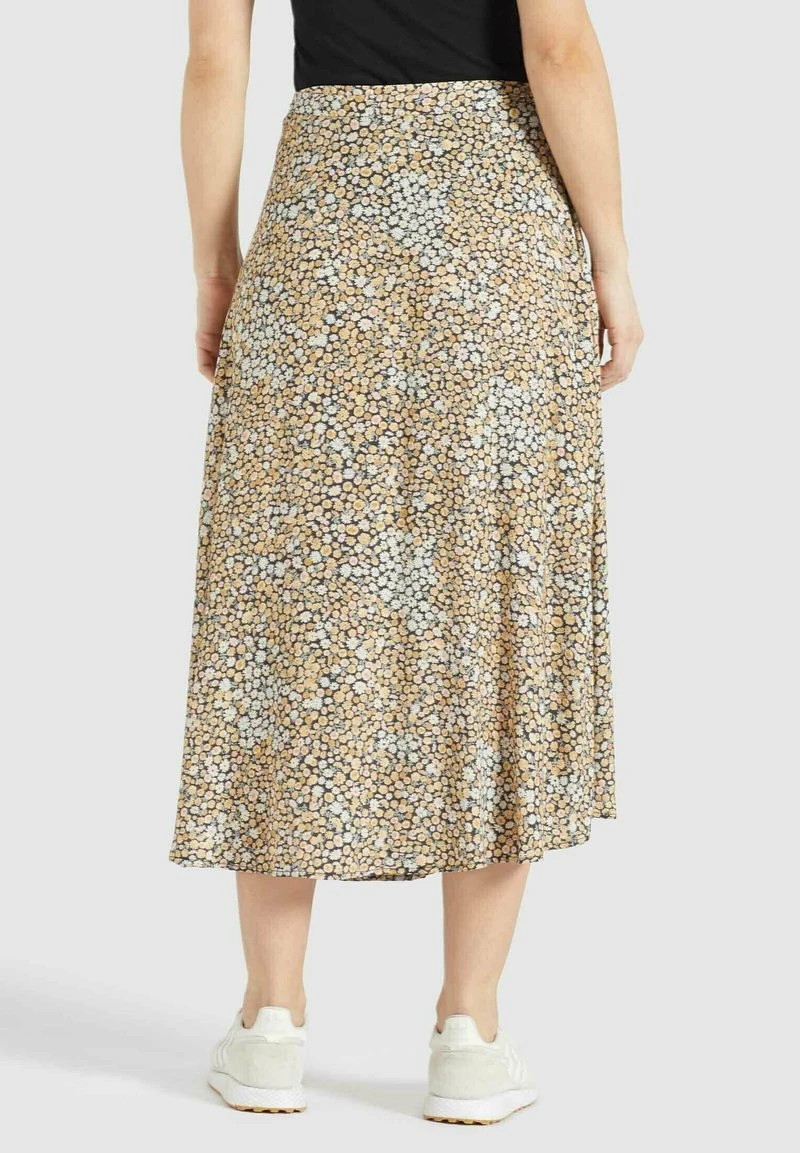 HEPKE - Falda acampanada - mehrfarbig geblümt Khujo HEPKE - Falda Acampanada - Mehrfarbig Geblümt, Mujer -Ofertas KHUJO Tienda 8220c696cfd34c428f17b09be4564c4c