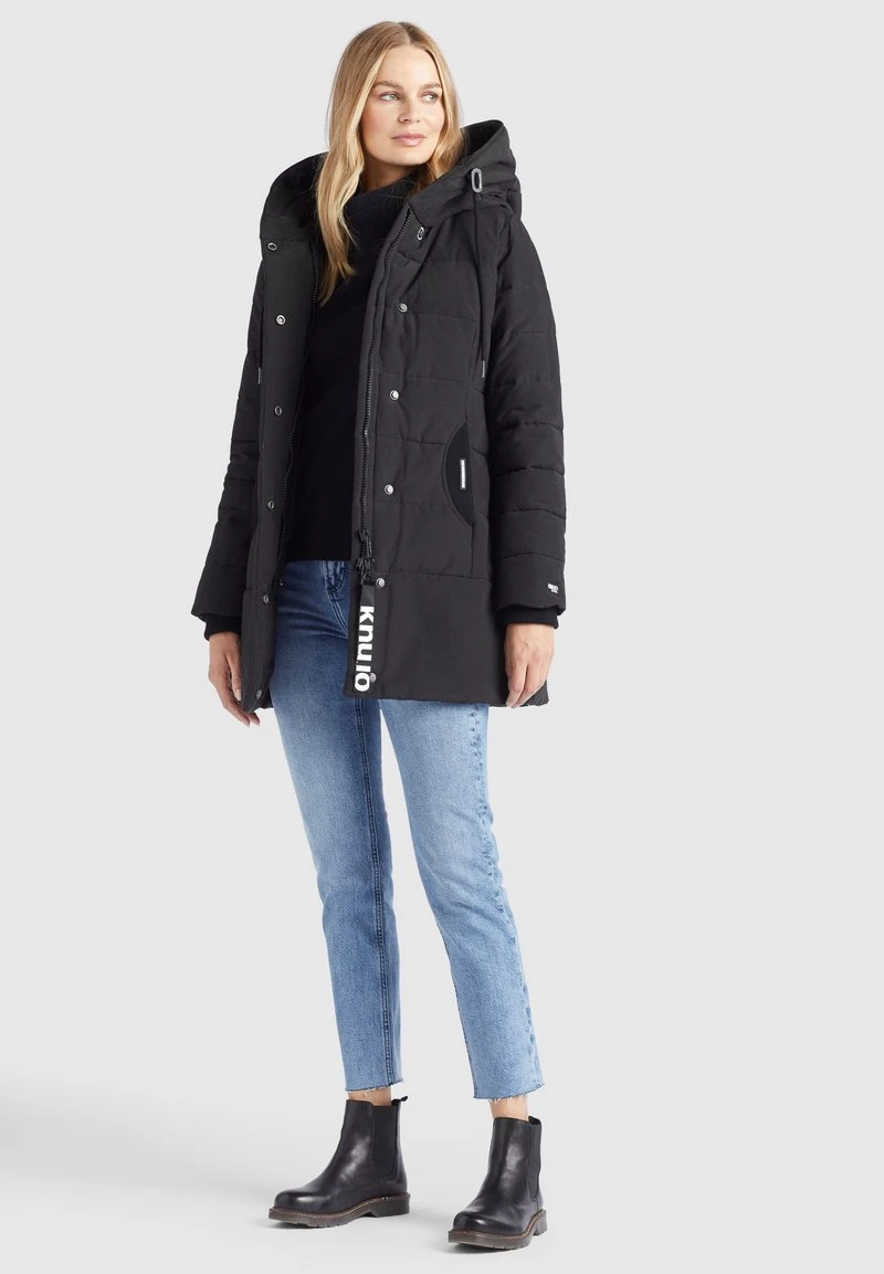 SHERMA2 - Abrigo de invierno - schwarz Khujo SHERMA2 - Abrigo De Invierno - Schwarz, Mujer -Ofertas KHUJO Tienda 8290c10efd4649429b9673a152538b6d