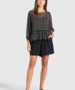 Khujo KLEMENTINA - Blusa - Black/blue, Mujer 4 Khujo KLEMENTINA - Blusa - Black/blue, Mujer -Ofertas KHUJO Tienda 835b31f7185043bcb660d8ef0049ace2